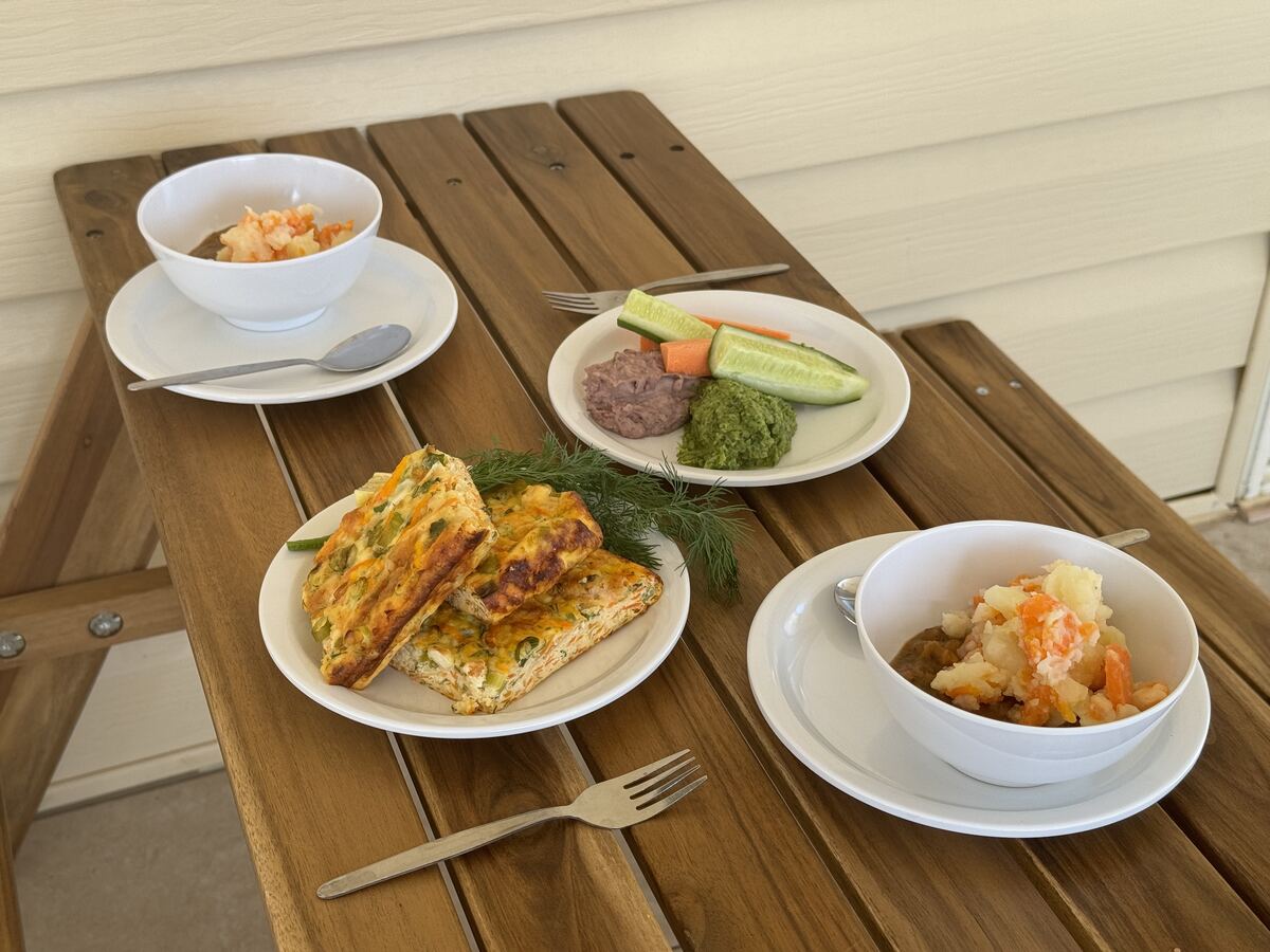 Wholesome food served at Explorers